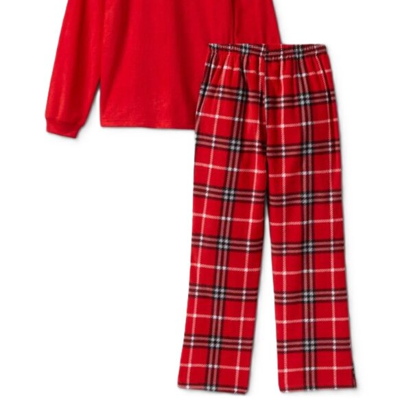 Christmas Pajama Bundle 3 Sets Unisex Youth Medium M 8/10 Elf Reindeer Snowman - Picture 8 of 16